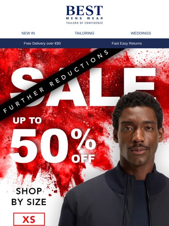 Shop Your Size Before It’s Gone – Further Reductions