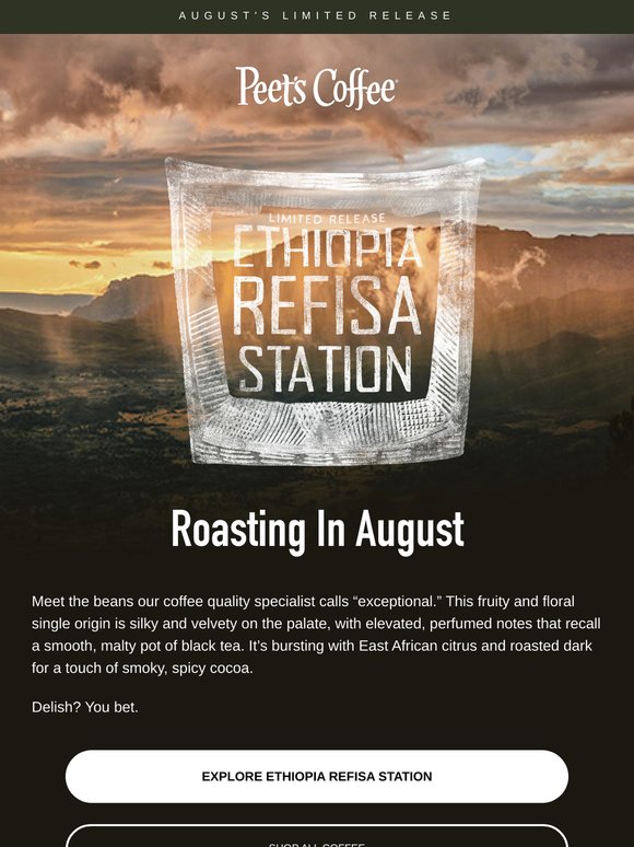Ethiopia Refisa Station ☕️ Only in August