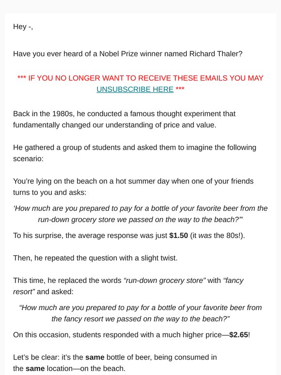 The Psychology of Premium Pricing (Case Study)