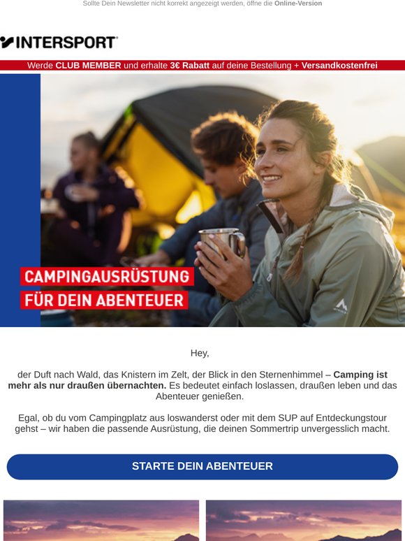 Raus aus dem Alltag & rein ins Abenteuer! ⛺⛰️