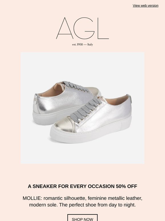 A sneaker for every occasion 50% OFF