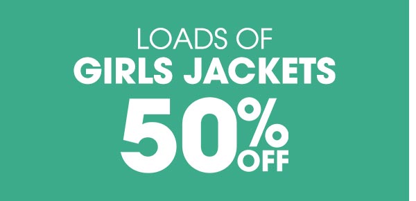50% Off Loads Of Girls Jackets