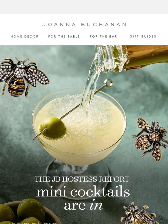 Mini cocktails, major charm 🍸
