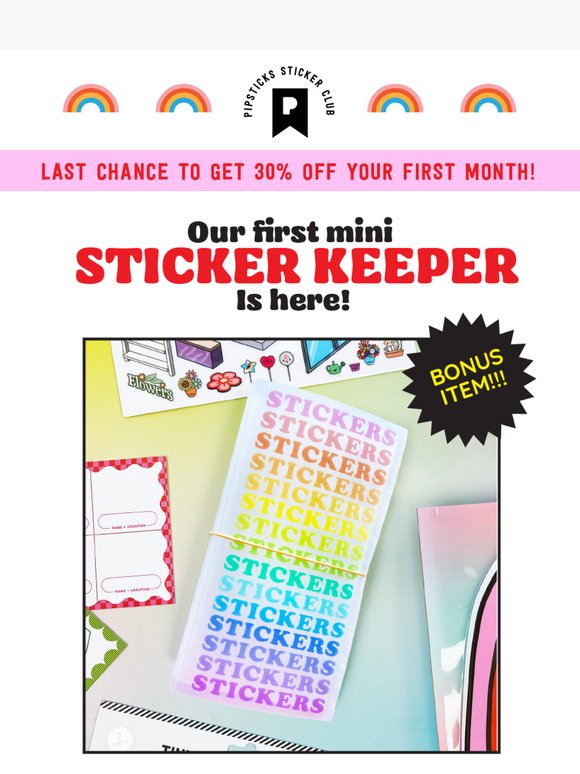 LAST CALL! ⏰ 30% Off Your Stationery Club is GONE Tonight!
