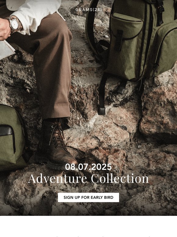🌱The Adventure Collection is coming. ⛰️