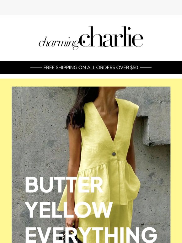 Color of the Week: Butter Yellow.