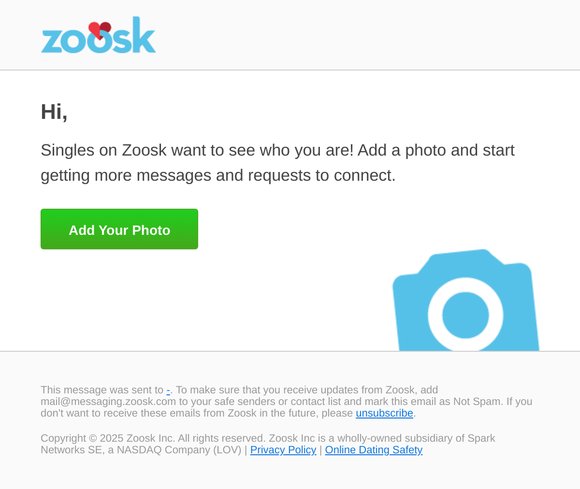 Your profile is missing a photo!