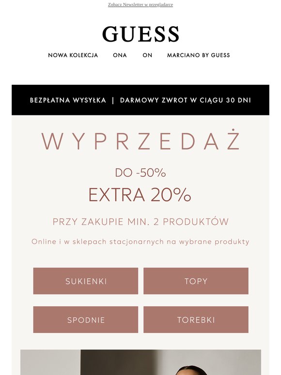 [WYPRZEDAŻ] Do -50% + EXTRA -20%