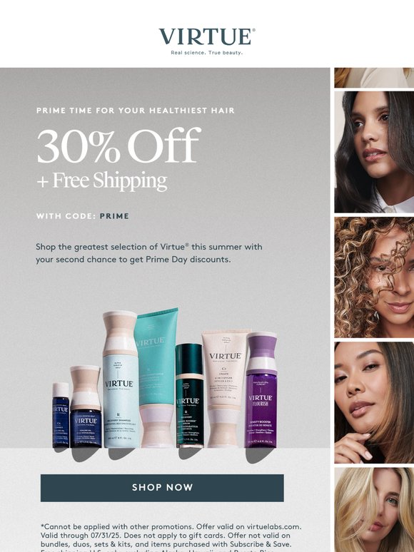 It's Prime Time for 30% Off