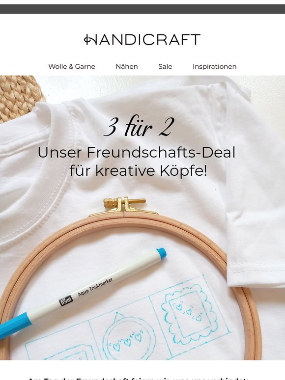 Zum Tag der Freundschaft: 3 Trickmarker für 9,95€!