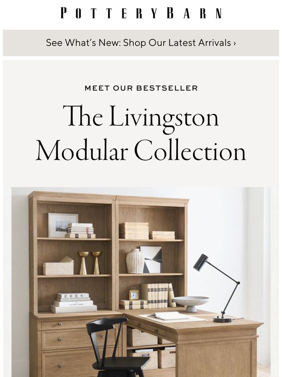 Beautiful modular storage for every room