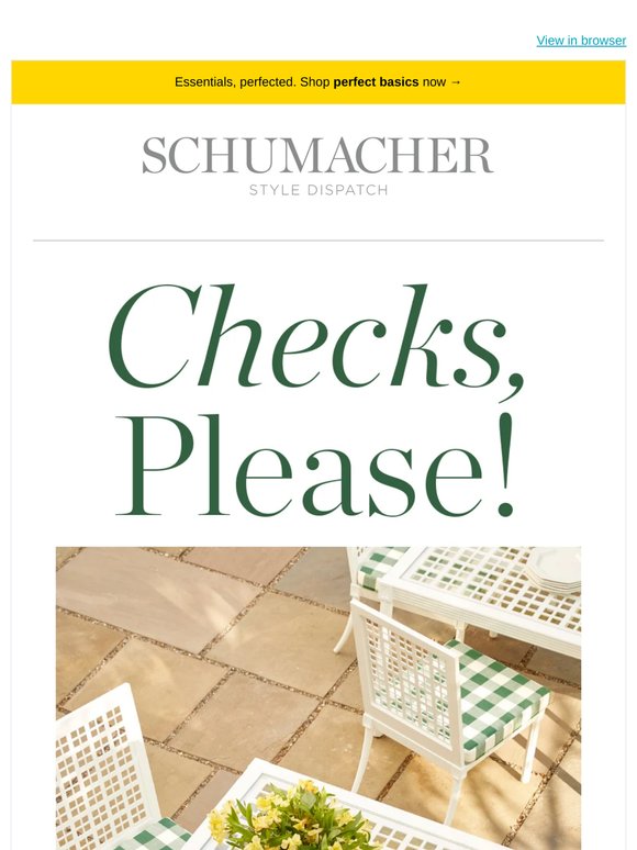 Checks Mark the Spot!