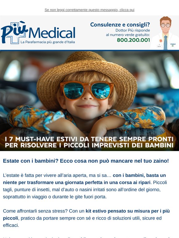 🧳 Estate con i bambini? Ecco cosa NON dimenticare!