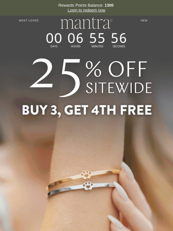 Your 4th piece is still free, but only until midnight ⏰