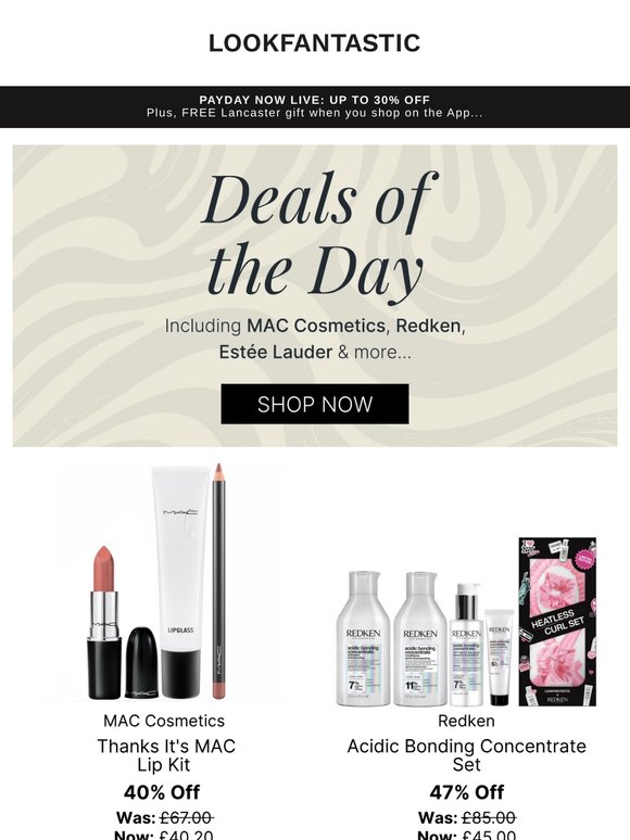 Deals of the Day | 40% Off MAC Cosmetics Thanks It's MAC Lip Kit