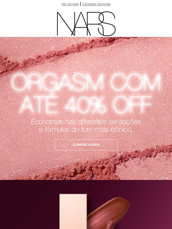 Coleção Orgasm com até 40% OFF. ﻿🍑 ﻿✨