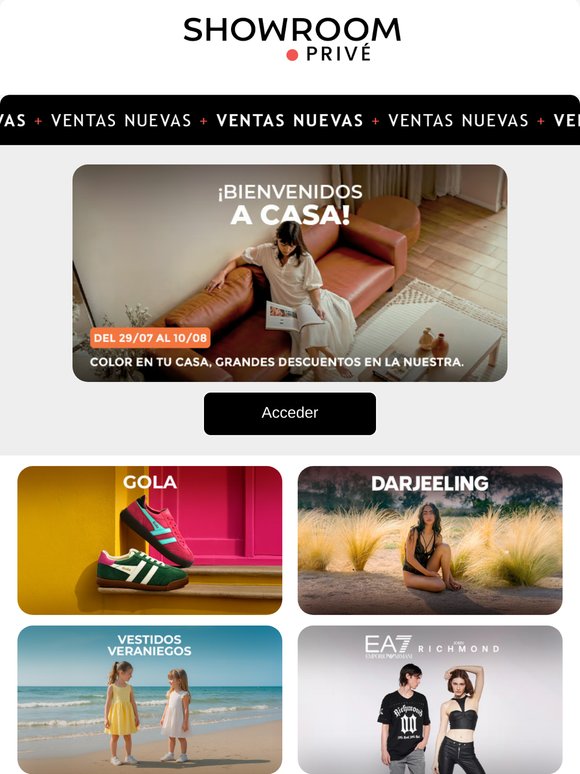 LEFTIES, GOLA, DARJEELING y 16 ventas más ya en línea