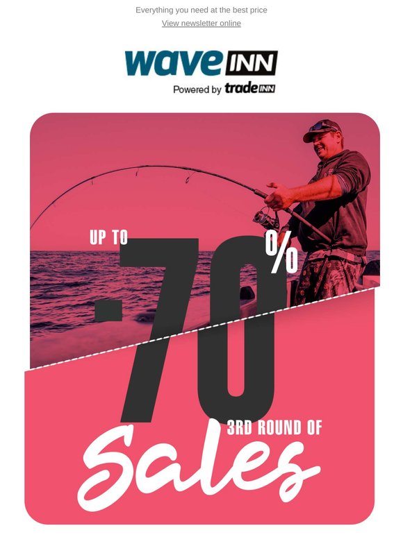 3rd ROUND OF SALES! 💥 Triple the discounts