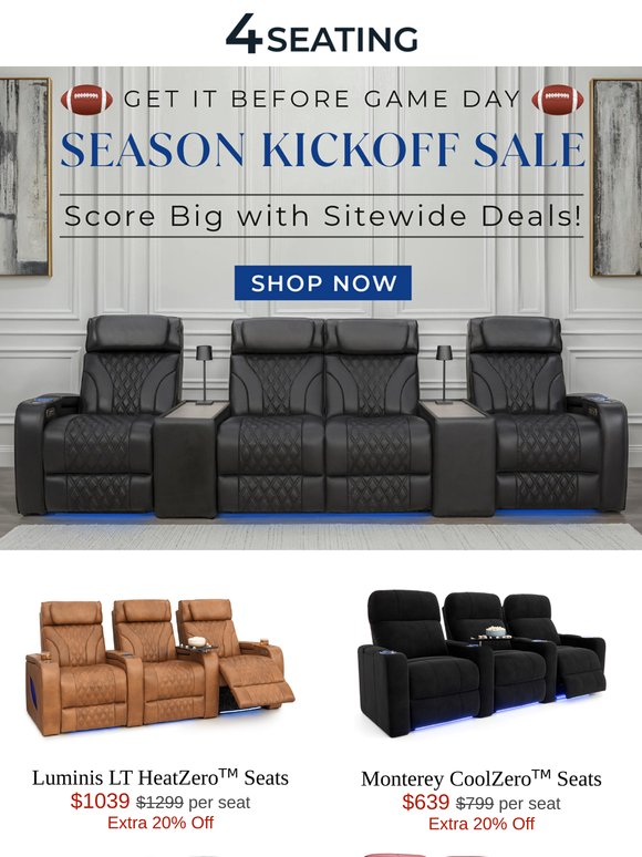 Game Day Upgrade? We've Got You.