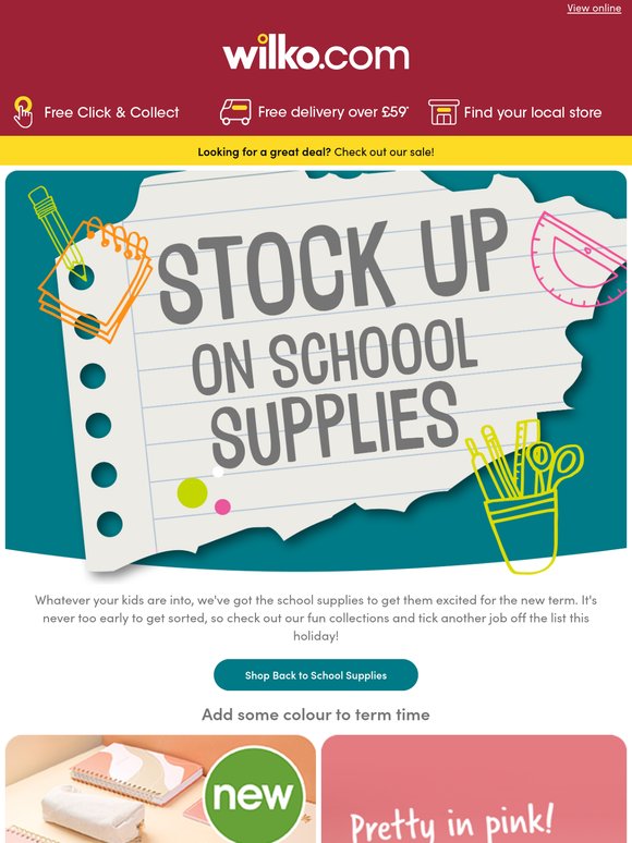 Learn all about our school supplies! 📏