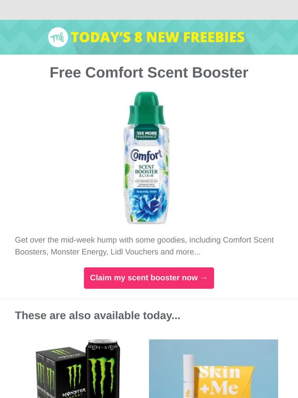 Free Comfort Scent Booster