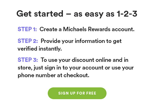 sign up for free