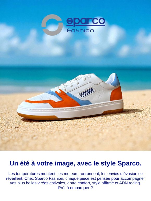 Votre été à plein régime avec Sparco 😎