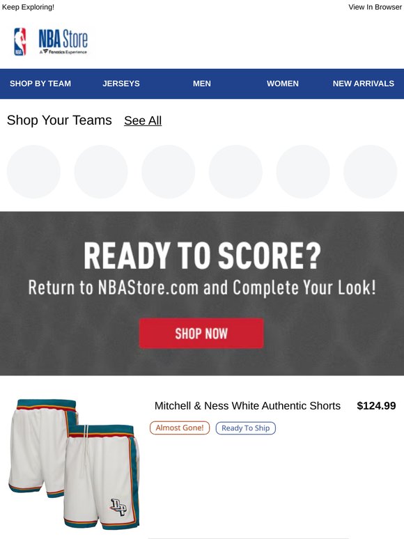 Get Back in the Game: Continue Browsing Your NBA Favorites