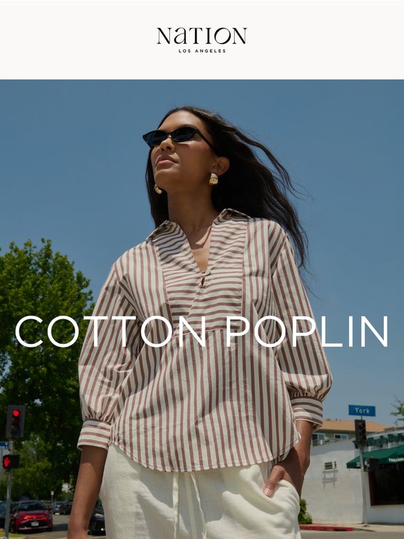 COTTON POPLIN