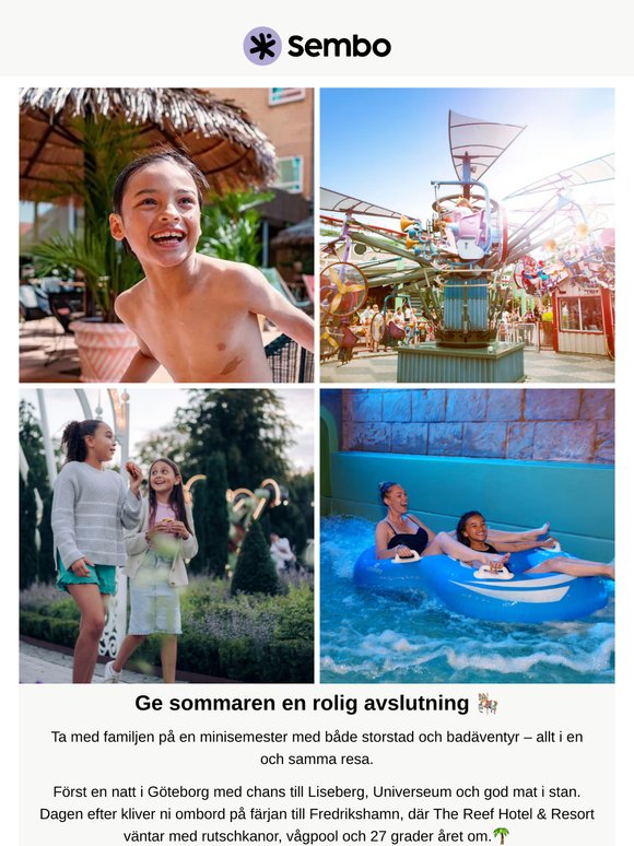 🎢 🌴 Göteborg & The Reef i Danmark – en minisemester att minnas