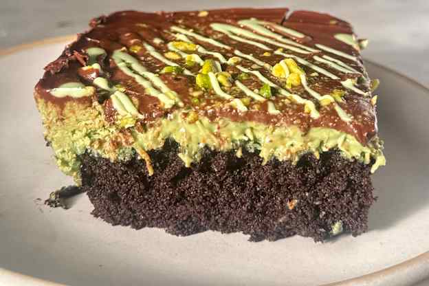 I Tried Costco’s New Dubai Chocolate Cake That Everyone’s Talking About, and I Already Wish I Grabbed 2 More