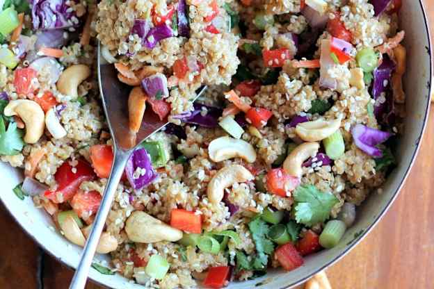 This Thai Quinoa Salad Brings the Crunch