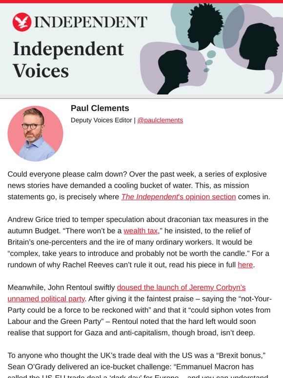 All the stories making your blood boil this week…
