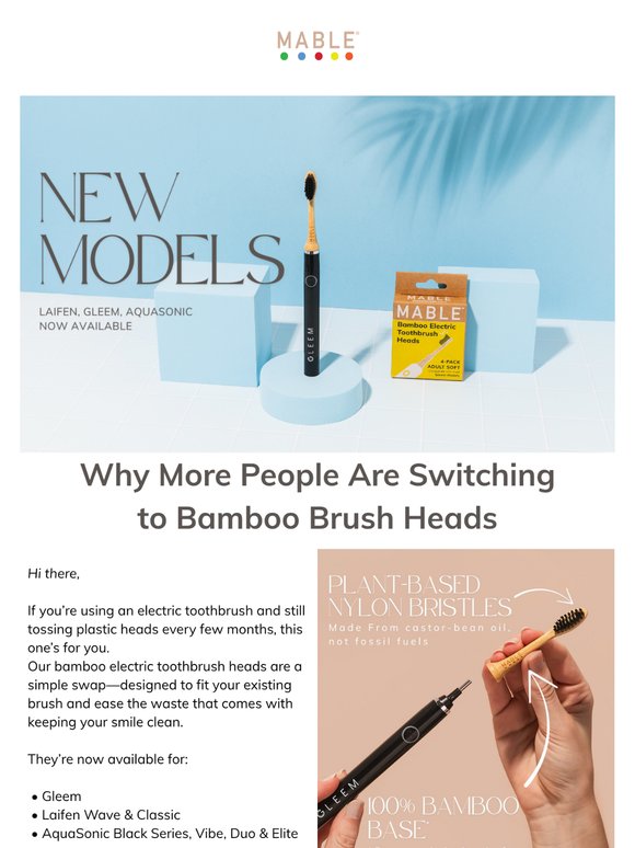 Still Using Plastic Heads? Let’s Change That.