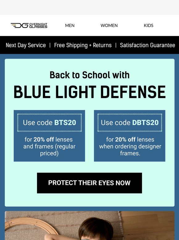 👓 Kids + Screens? Blue Light Protection Is a Must