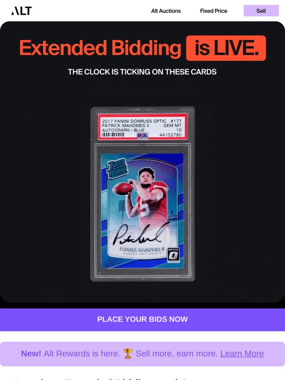 Extended bidding is LIVE❗️