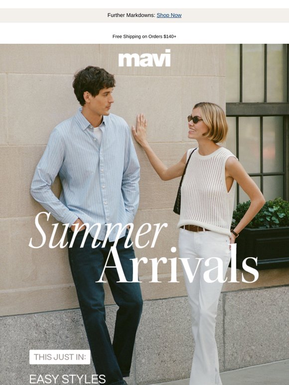 New In: Summer Styles