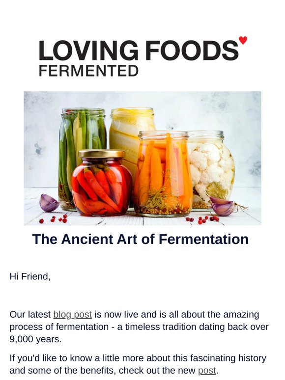 The Ancient Art of Fermentation