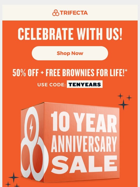 10 years of making healthy eating easier ✅