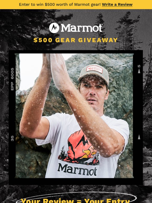 Enter to win $500 worth of Marmot gear →
