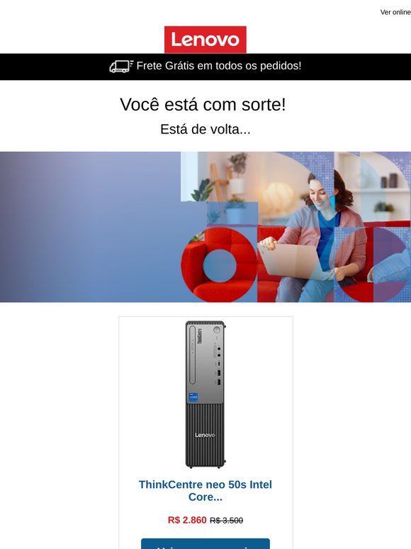 Boas notícias! Olha quem voltou!