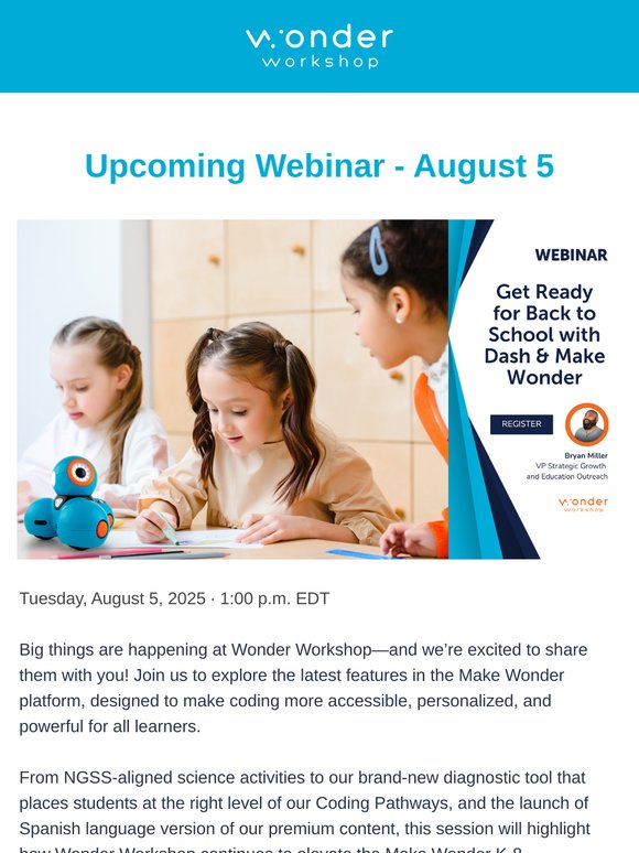 BTS Webinar - Aug. 5 - Get Ready for 2025-26!