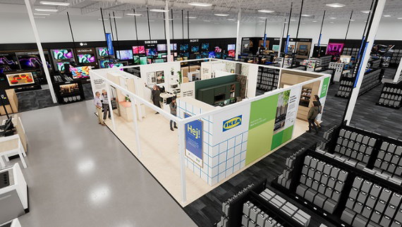 Best Buy, Ikea test new kitchen concept in U.S. stores