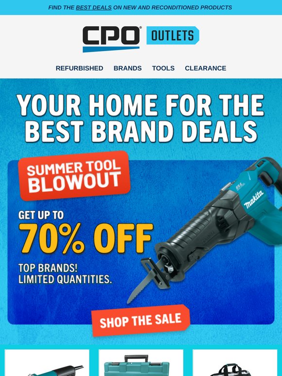 Save Up to 70% 🛠️ Makita Deals Are Here
