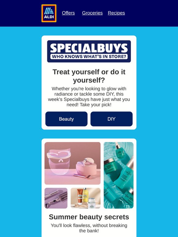 Treat yourself...or do it yourself?