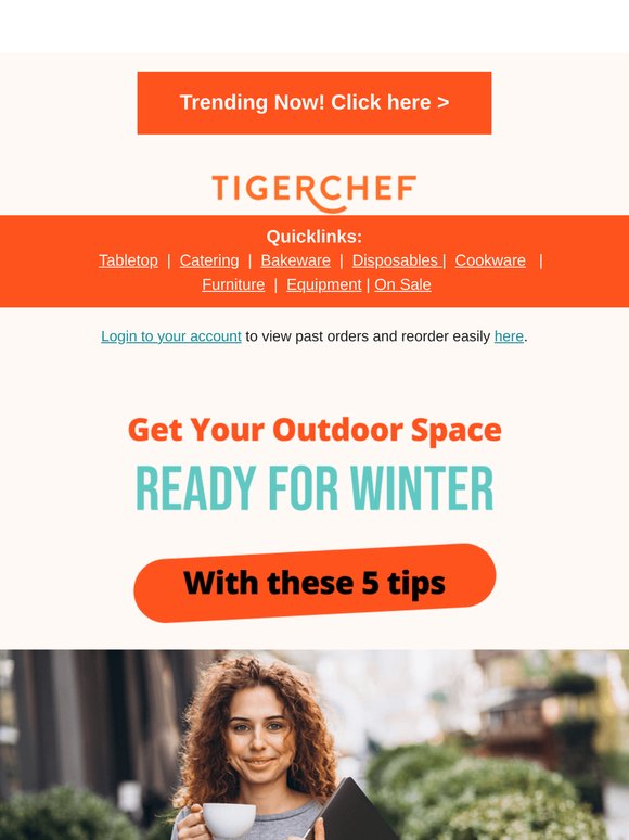 Outdoor dining in winter?