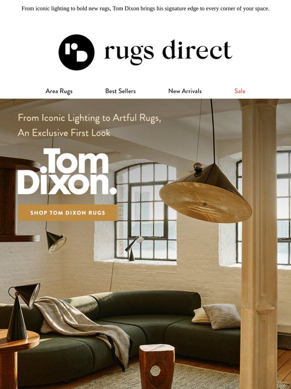 EXCLUSIVE FIRST LOOK: Tom Dixon Rugs ✨