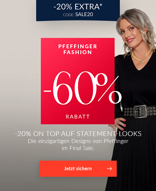 Pfeffinger im Final Sale