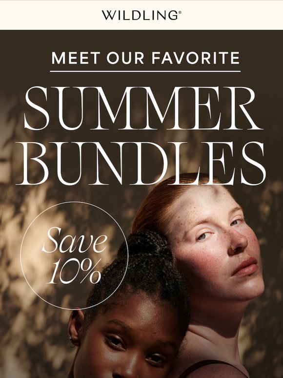Bundle Your Summer Skincare ☀️