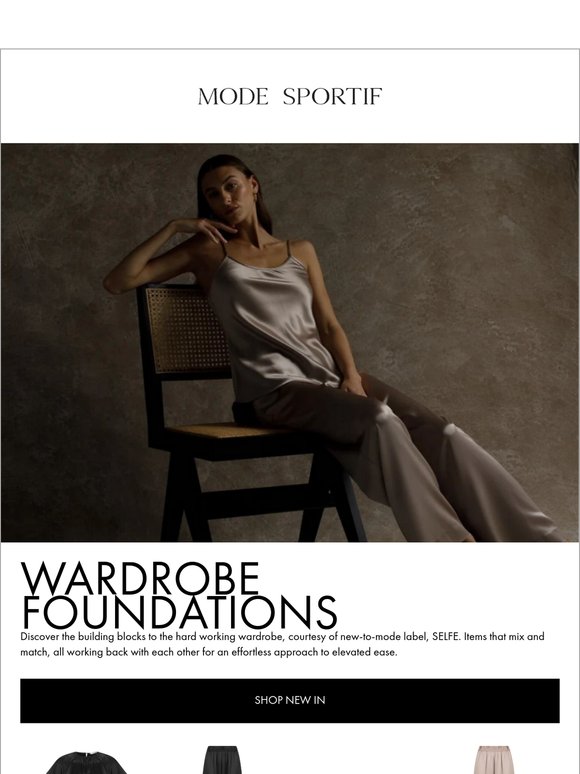 WARDROBE FOUNDATIONS